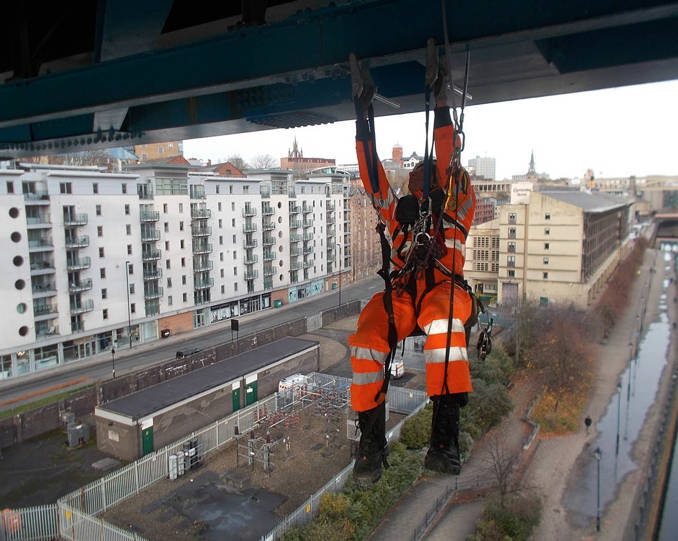 Specialist Access, Rope Inspection Under Bridge