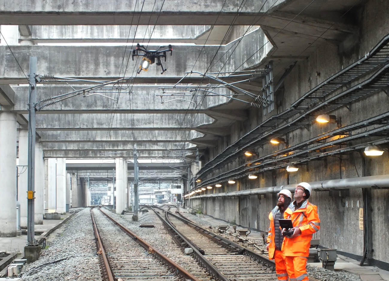 Specialist Access, Drone Inspection's of Rail Infrastructure