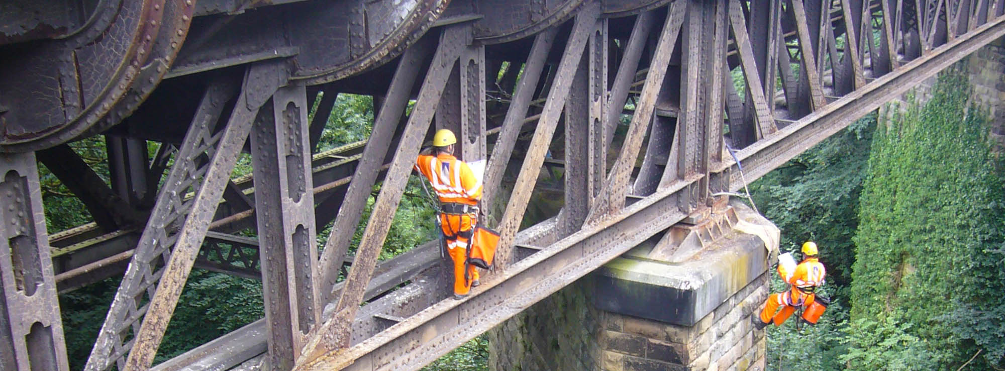 Specialist Access, Inspecting A Rail Bridge
