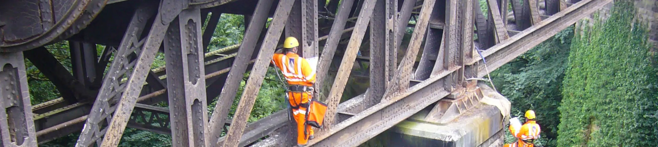 Specialist Access, Inspecting A Rail Bridge Specialist Access, Inspecting A Rail Bridge